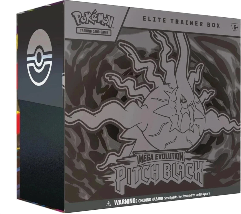 Pokémon Elite Trainer Box Mega Evolution Pitch Black